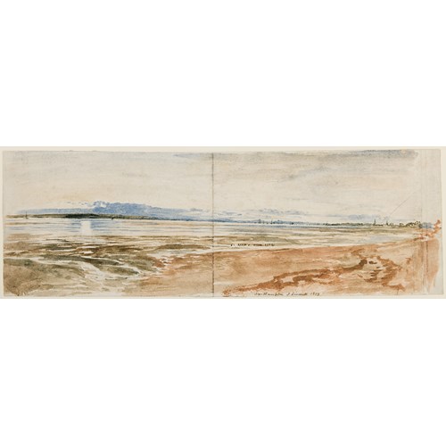 Southampton from the River near Netley Abbey, Hampshire